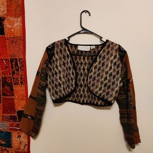 Vintage cropped jacket